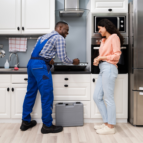 can you provide an estimate for cooktop repair before beginning any work in Orange City Iowa